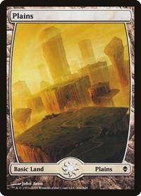 Plains (230) - Full Art, Zendikar