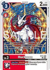 Huckmon card art