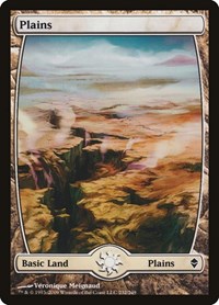 Plains (232) - Full Art, Zendikar