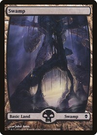 Swamp (238) - Full Art, Zendikar