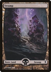 Swamp (239) - Full Art, Zendikar