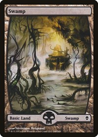 Swamp (240) - Full Art, Zendikar