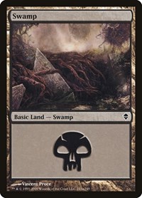 Swamp (241a), Zendikar