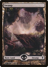Swamp (241) - Full Art, Zendikar