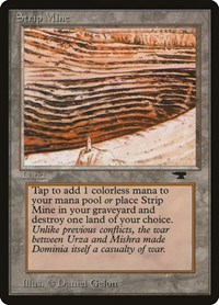 Strip Mine (Tower), Antiquities