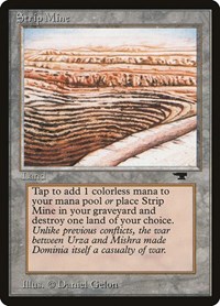 Strip Mine (Even Horizon), Antiquities