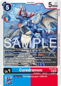 Coredramon - EX13-018 card art