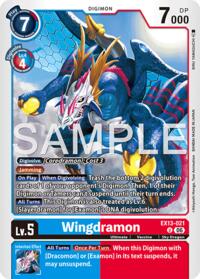 Wingdramon card art