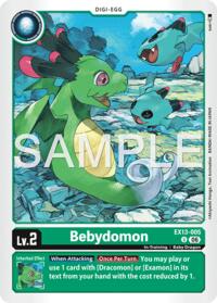 Bebydomon card art