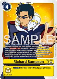 Richard Sampson card art
