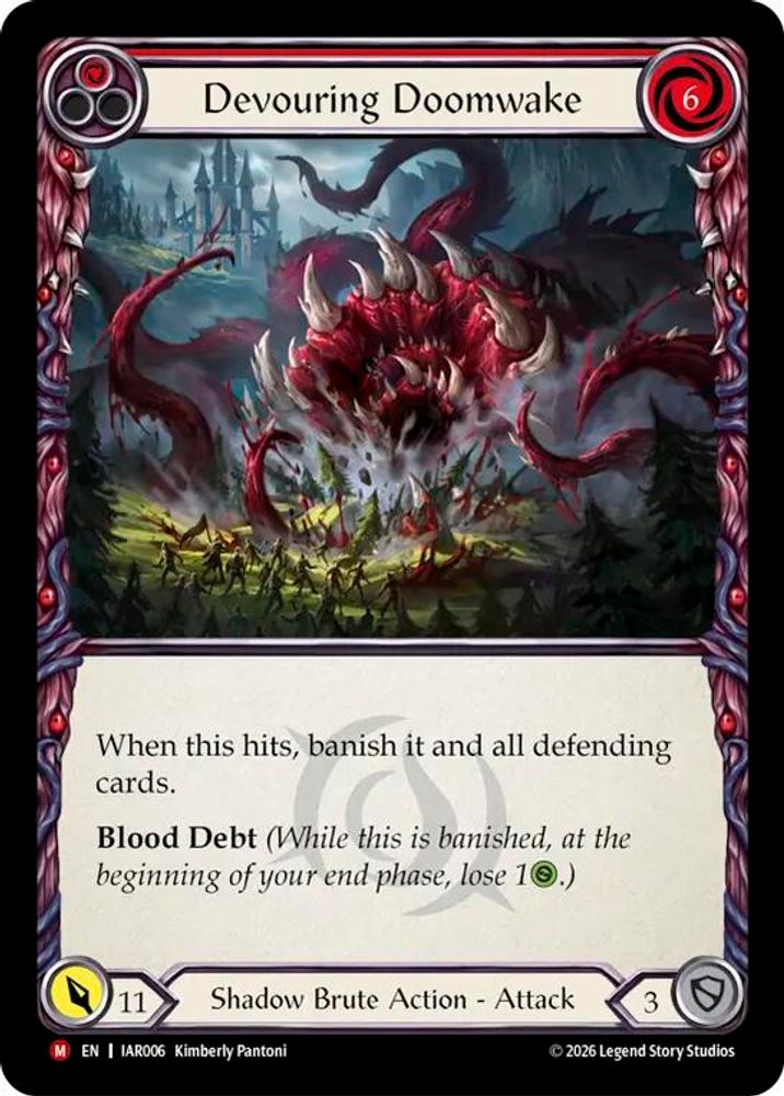 Devouring Doomwake, Standard, front