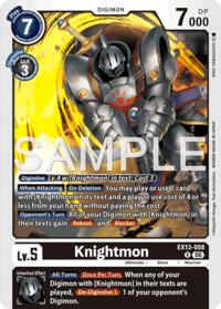 Knightmon card art