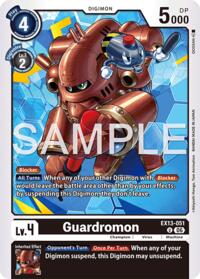 Guardromon card art