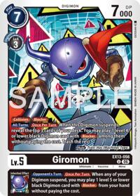 Giromon card art