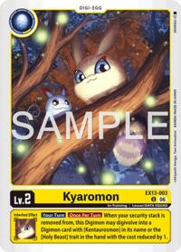 Kyaromon card art
