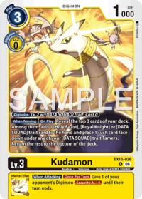 Kudamon card art