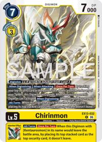 Chirinmon card art