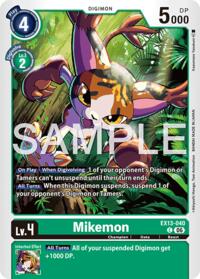 Mikemon card art