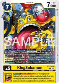 KingSukamon card art