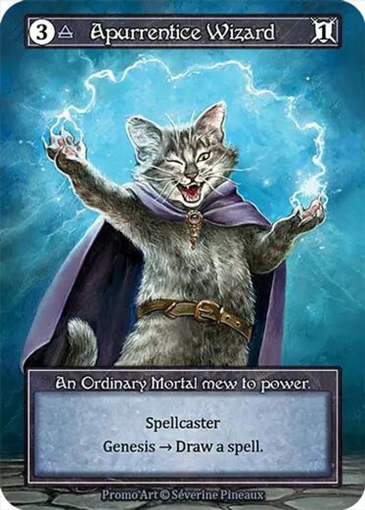 Apurrentice Wizard (Foil), Standard, front