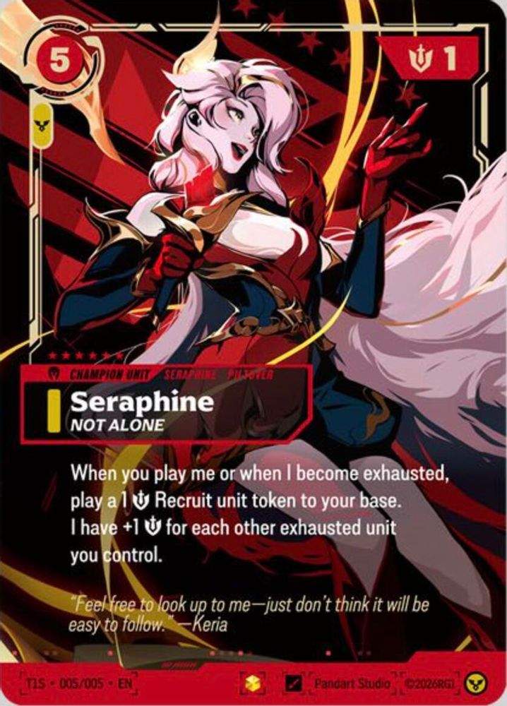 Seraphine, Not Alone (T1 Worlds Champion Signature Edition Bundle)