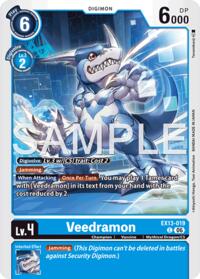 Veedramon card art