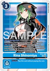 Rina Shinomiya card art