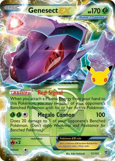 Genesect EX (Team Plasma), Card 11/101