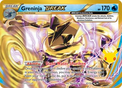 Greninja BREAK, Card 41/122