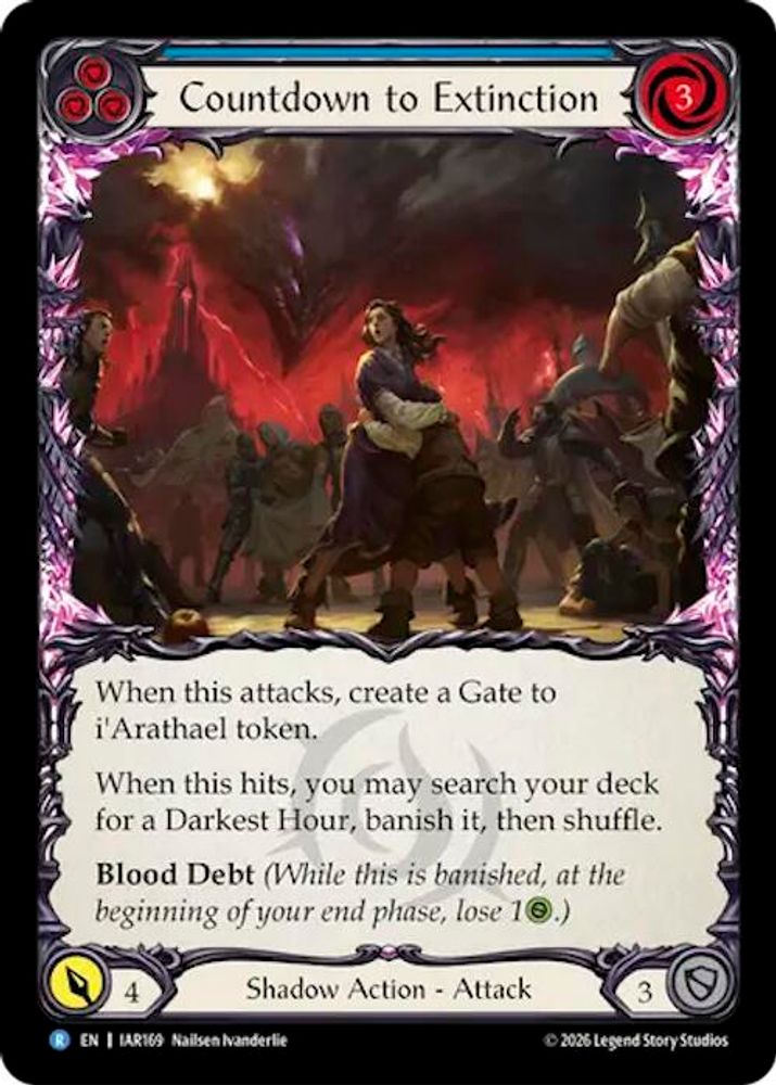 Countdown to Extinction (Blue), Standard, front