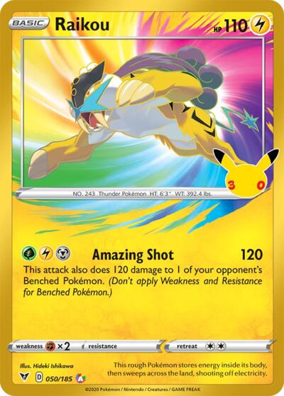 Raikou, Card 050/185