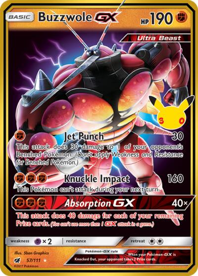 Buzzwole GX, Card 57/111