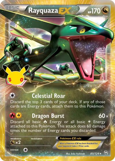 Rayquaza EX, Card 85/124