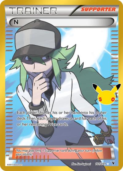 N, Card 101/101