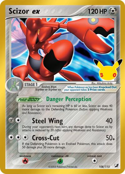 Scizor ex, Card 108/115