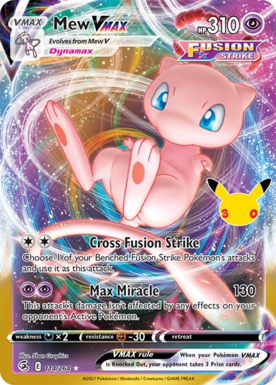 Mew VMAX, Card 114/264