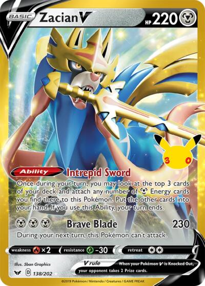 Zacian V, Card 138/202