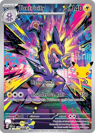 Toxtricity - 134/128, Card 134/128