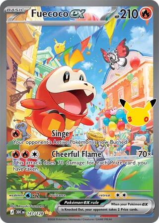 Fuecoco ex - 147/128, Card 147/128