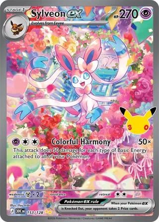 Sylveon ex - 153/128, Card 153/128