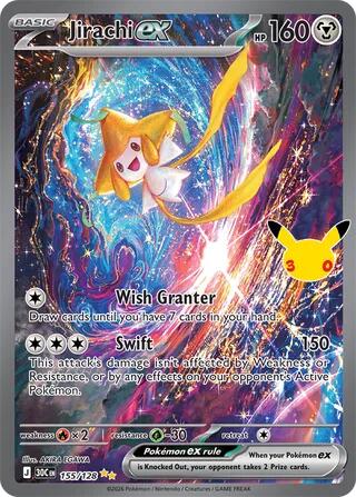 Jirachi ex - 155/128, Card 155/128