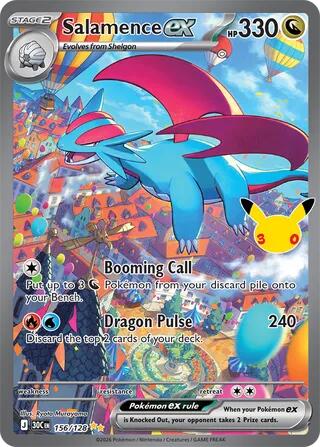 Salamence ex - 156/128, Card 156/128