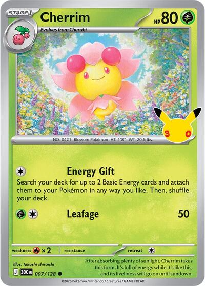 Cherrim, Card 007/128