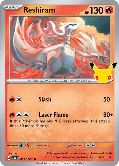 Reshiram, Card 014/128