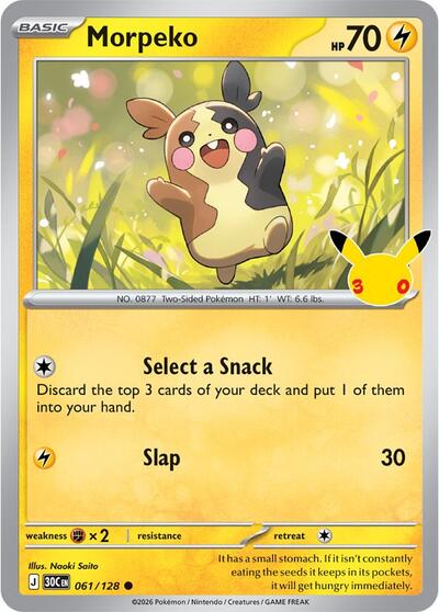 Morpeko - 061/128, Card 061/128