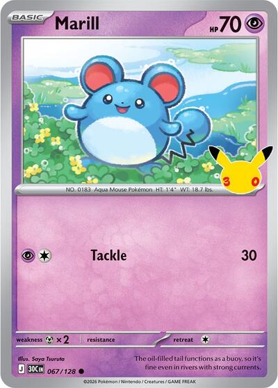 Marill, Card 067/128