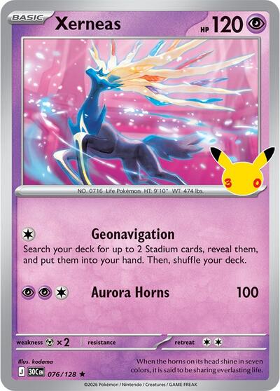 Xerneas, Card 076/128