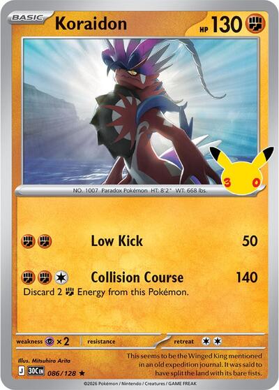 Koraidon, Card 086/128
