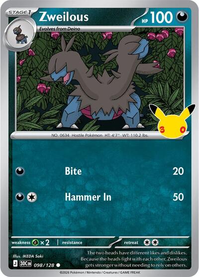 Zweilous, Card 098/128