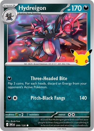 Hydreigon, Card 099/128